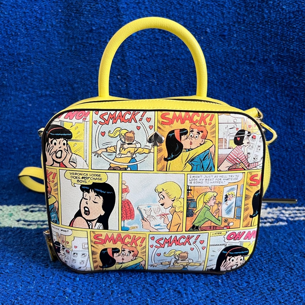 Kate Spade X Archie Comics Betty & Veronica Top Handle Camera Crossbody Bag